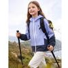 Disney Girls' 2-in-1 Outdoor Windproof Jacket with Fleece Liner