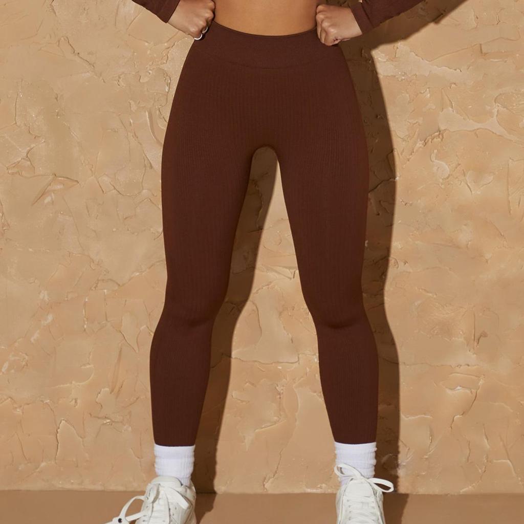 Hot Style Zipper Sport Fitness Suit Set: Women's Long Sleeve and Pants Seamless Yoga Outfit