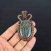 Tree Of Life Labradorite Pendant, Handmade Gemstone 999 Copper Wire Wrapped Antique Jewelry, For Gift Silver Jewelry