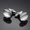 Classic Men's French Shirt Cufflinks High Quality Round Laser Metal Cuffs Buttons Business Suit Accessories, Jewelry Wholesale