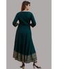 Women Cotton Rayon Kurta Dupatta Set Indian Pakistani Designer Top Tunic Kurti Gown Dress