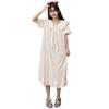 Pajamas Specialty Store Pajama Dress Nightgown Room Dress Short Sleeve Summer Ruffle Collar Pajamas Princess Style Nightgown Homewear Women Sexy Lace