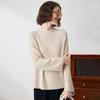 KEMENBOKA Women's Mock Neck Cashmere Sweater