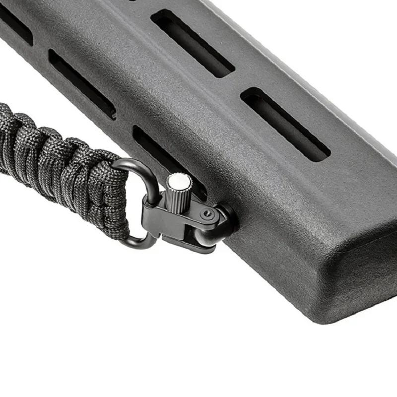 Swivel QD de Vânătoare pentru Exterior, Curea Sling cu Două Puncte, Cataramă Curea, Mlok, Inel Montură Armă cu Detasare Rapidă, Accesorii Pușcă Ar15