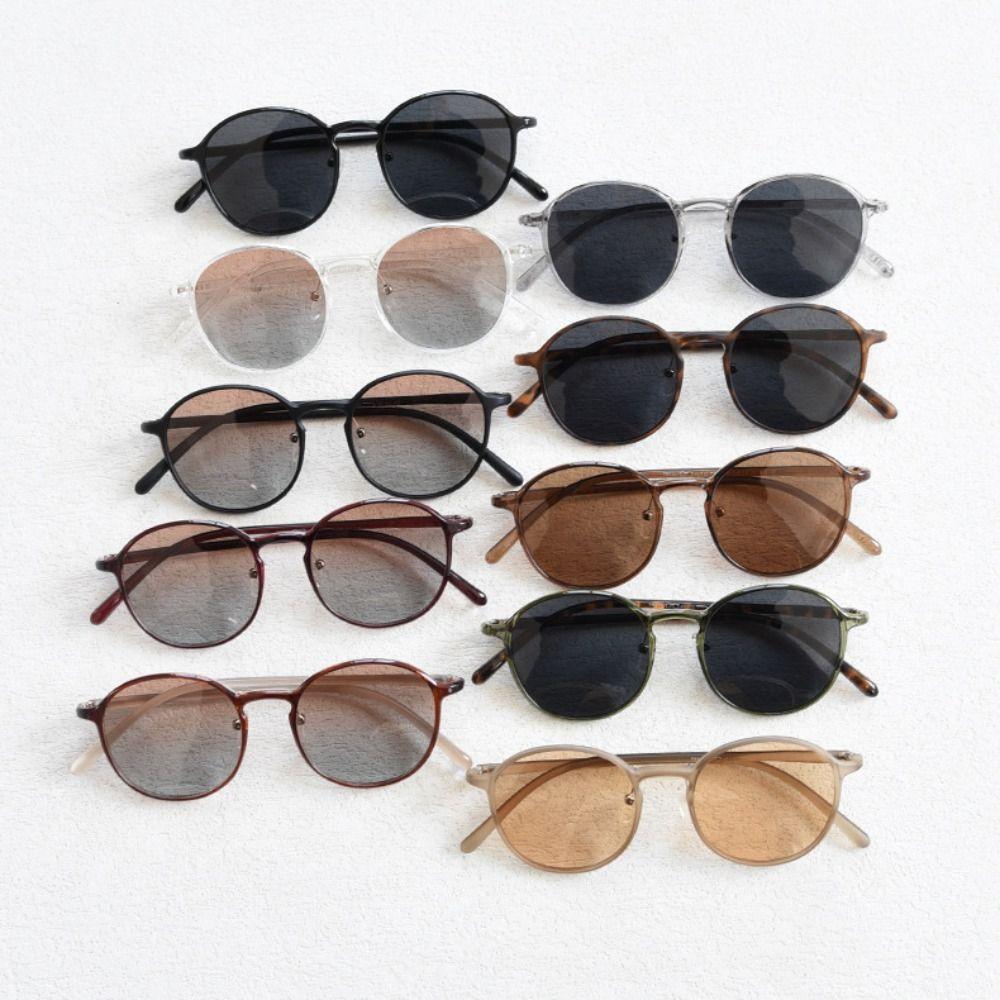 Round Frame Round Frame Sunglasses Classic Driving Sunglasses UV Resistant Glasses  Casual Wear
