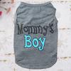 Pet Tops Letter Printing Breathable Polyester Fashion Puppy Vest for Summer