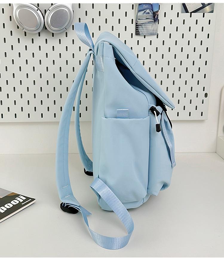 Korean Style Lightweight Backpack: Outdoor Travel, Shoulder Bag for Women, Japanese-Inspired Student School Bag