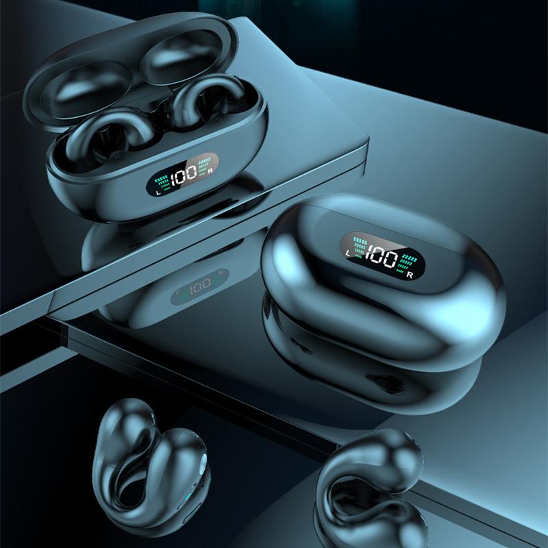 Bluetooth Earphones Same As Ambie Sound Earcuffs TWS Ear Earring Wireless Bluetooth Earphones Auriculares Headset Sport Earbuds