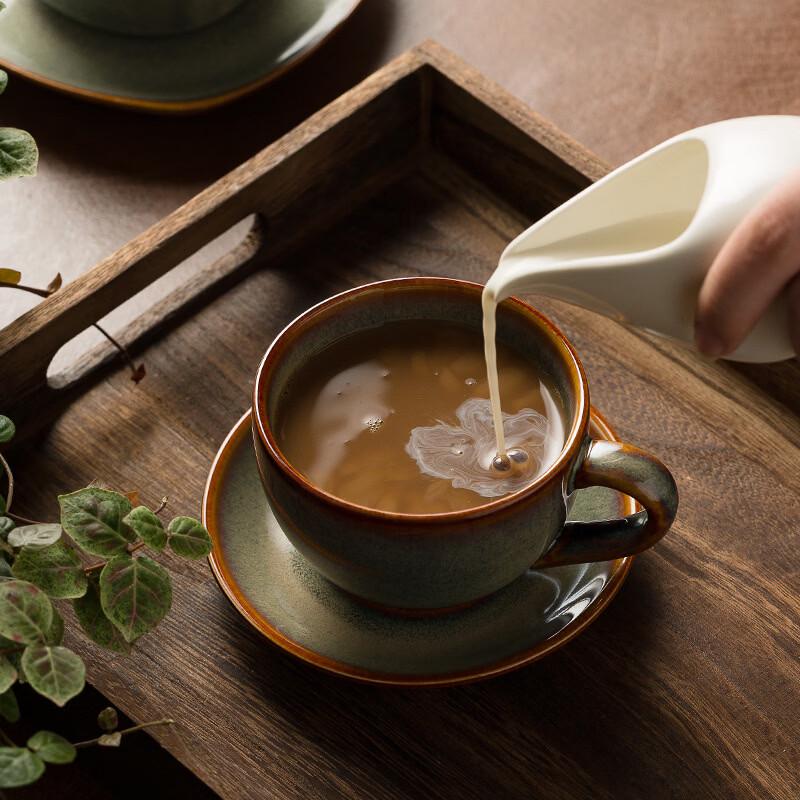 ZISIZ Retro Kiln-Glazed Ceramic Coffee Mug