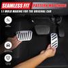 ABLZ-Car Brake Pedal Gas Accelerator Pedal Cover For Toyota Land Cruiser 250 Prado LC250 2024 Accessories Stainless Steel