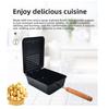 Cast Iron Popcorn Pot Anti-stick Camping Cookware DIY Homemade Popcorn Making Kitchen Tool