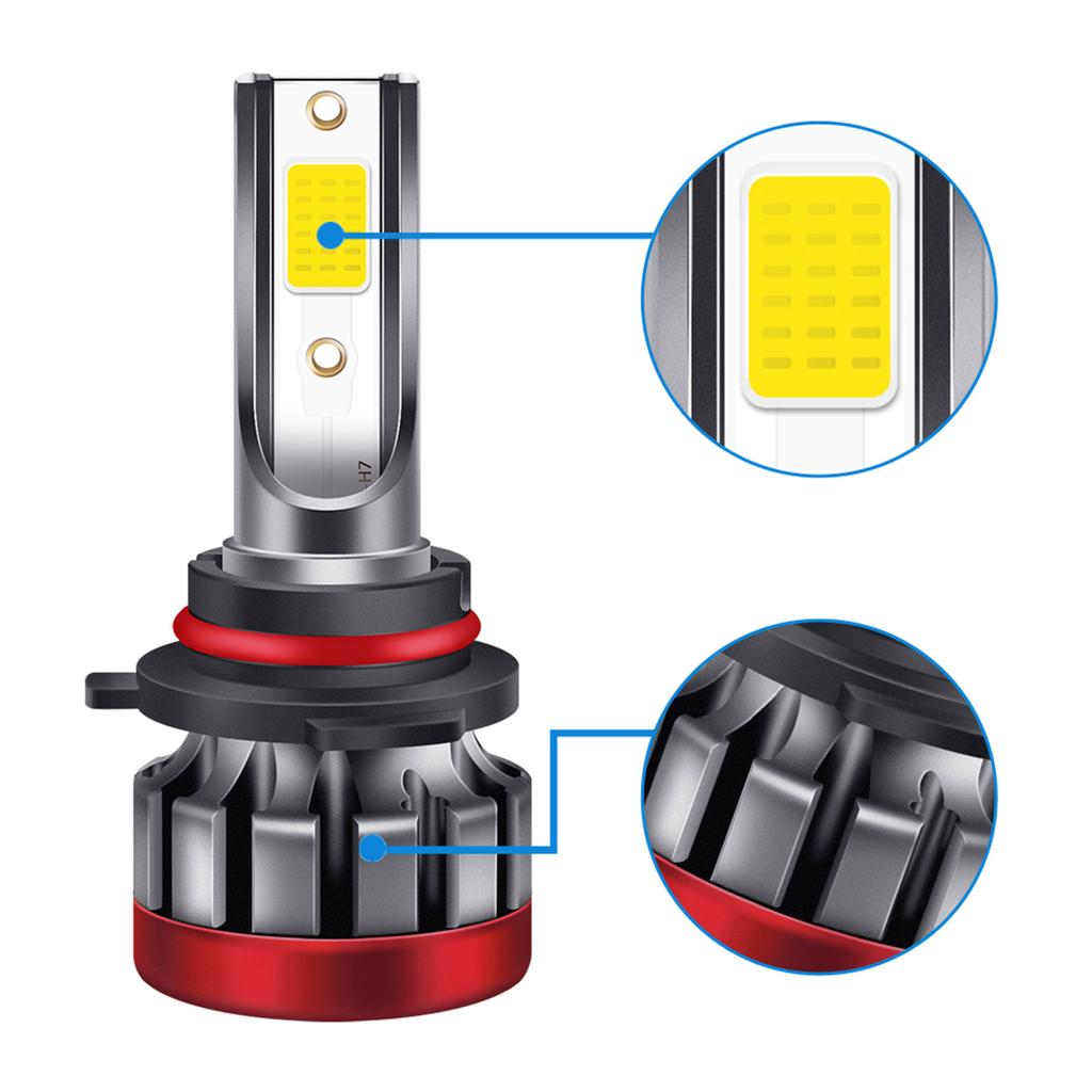 2 STÜCKE 9006/HB4 LED Nebelscheinwerfer Birnen 3000K Gelb 3000 Lumen 30W High Power LED Nebelscheinwerfer DRL Birnen