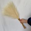 10Pcs Artificial Flowers Fluffy Pampas Grass Decor Fake Plant Reed Flower for Wedding Boho Bouquet Office Hotel Vase Decoration