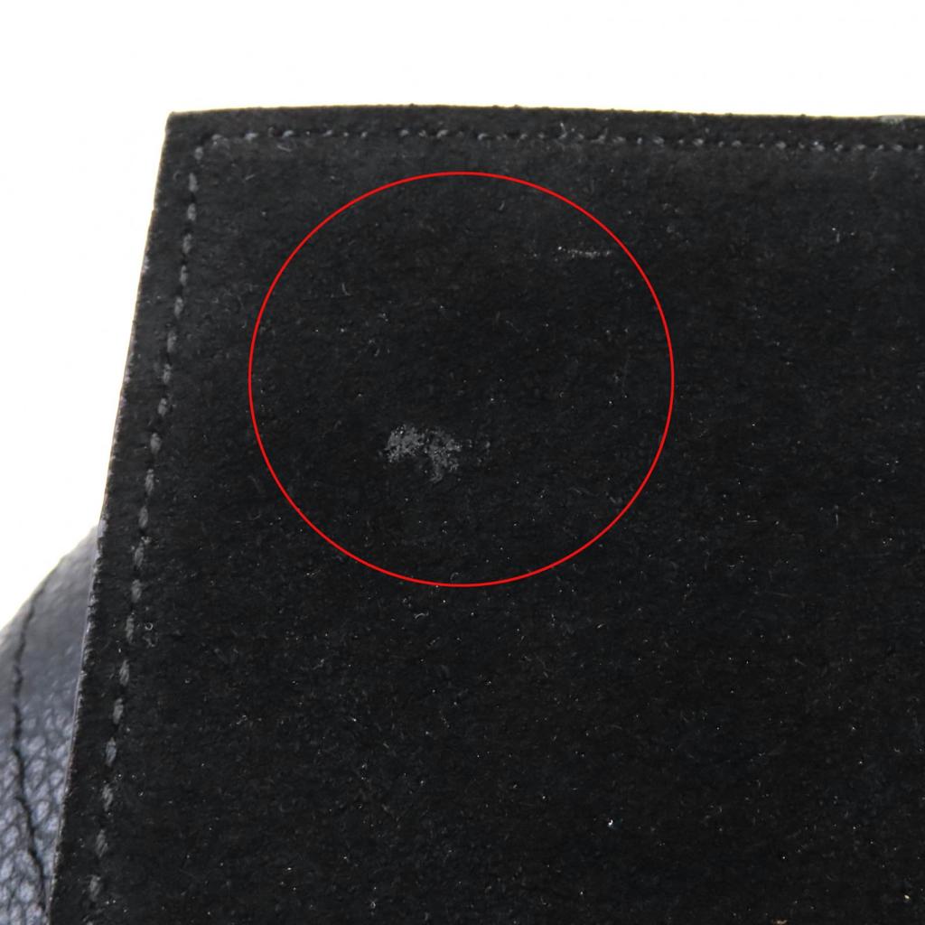 Excellent CELINE Tote Bag Kava Phantom Small With logo black Soft grain calf Women 18902 Used