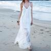 Women's Dress Summer V Neck Sexy Beach Dress Sling