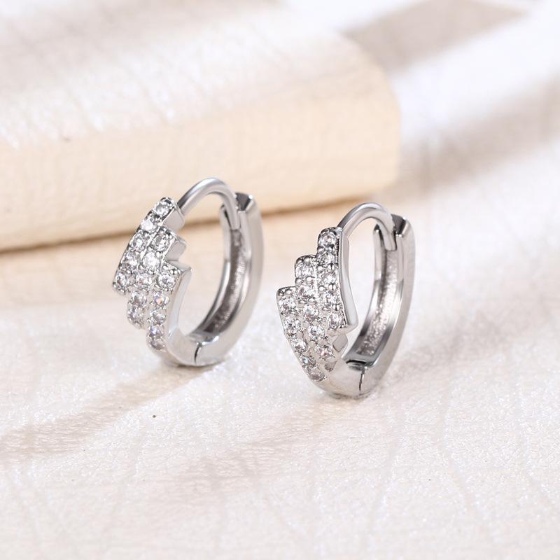 Summer 2023 Trendy Silver Circle Hoop Earrings for Women - European & American Style