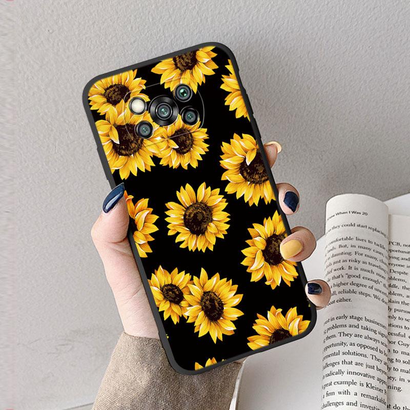 Case For Poco X3 Pro Pocox3 X 3 NFC Cute Heart Flower Back Cover Soft Silicone Matte Protective Funda For Xiaomi Poco X3 Pro Bag