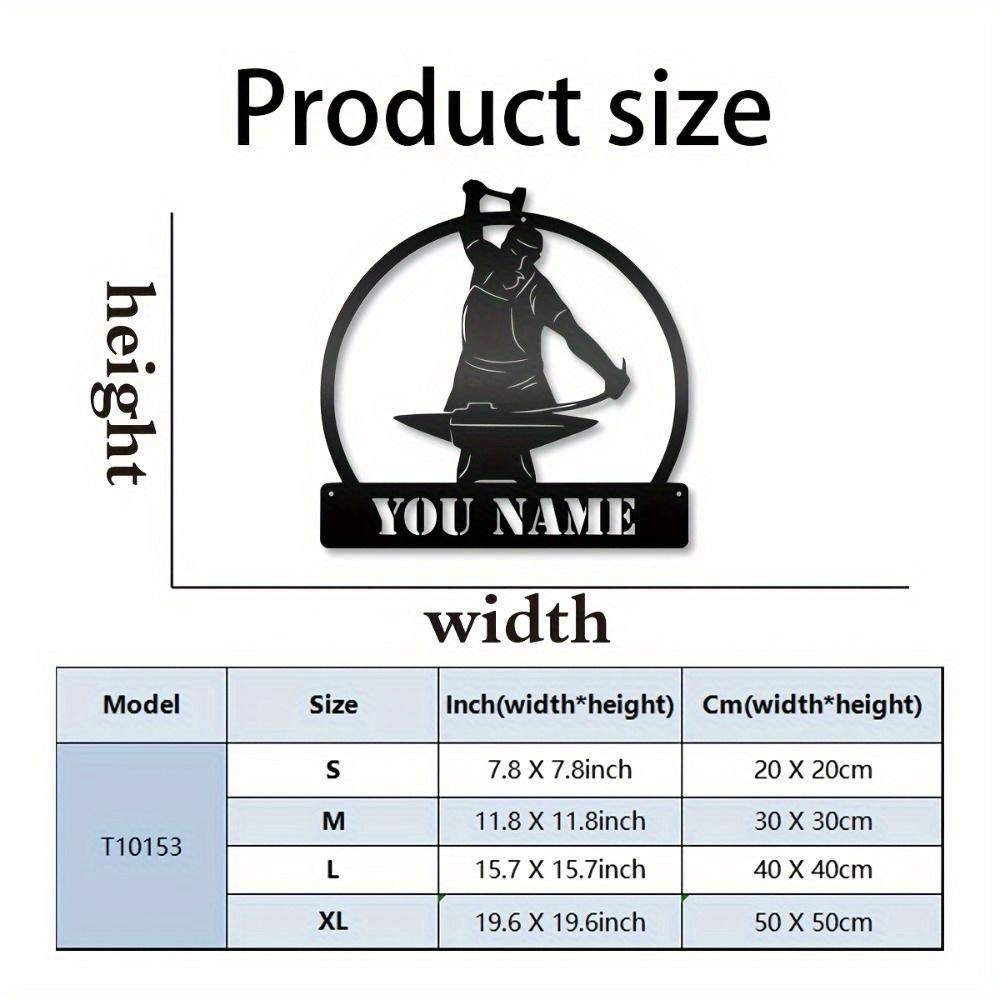 Персонализированное настенное украшение из железа и металла Ручная ковка Искусство кузнеца Поперечное Свободная энергия Домашний дисплей 20cm