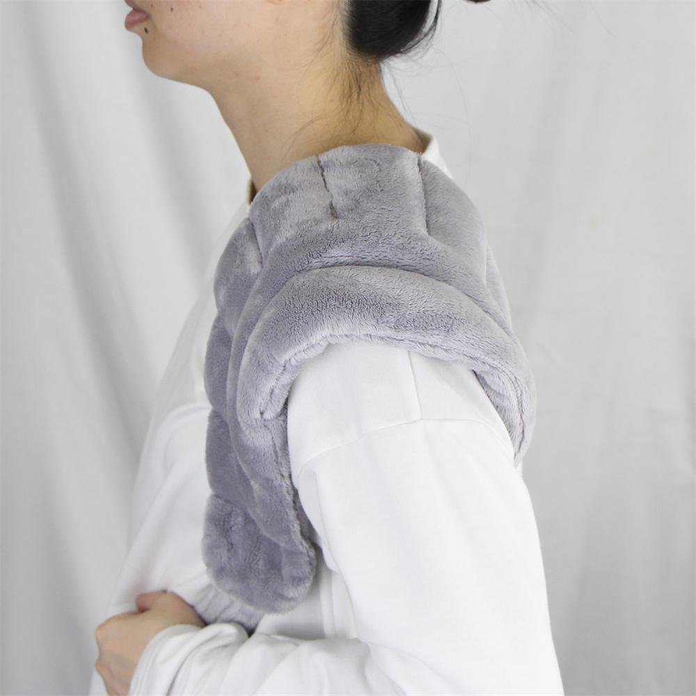Microwave Heating Neck & Shoulder Scarf Relieve Neck & Shoulder Fatigue For Men & Women
