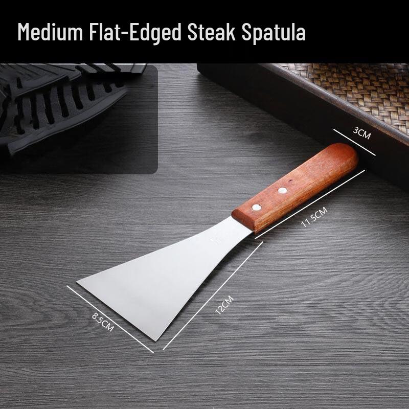 Gubo Stainless Steel Flat-Edge Spatula