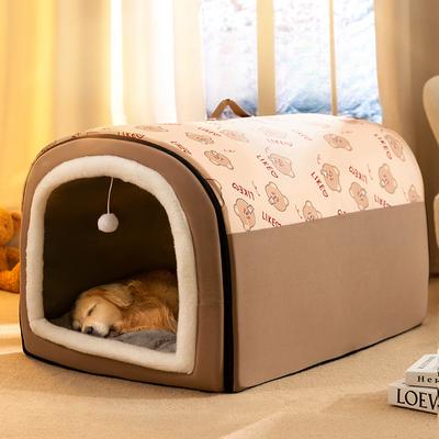 Dog Kennel Thickened Dog House Removable and Washable Large Dog Mat Winter Warm Large Dog Pet Kennel Dog Mattress Pet Mat