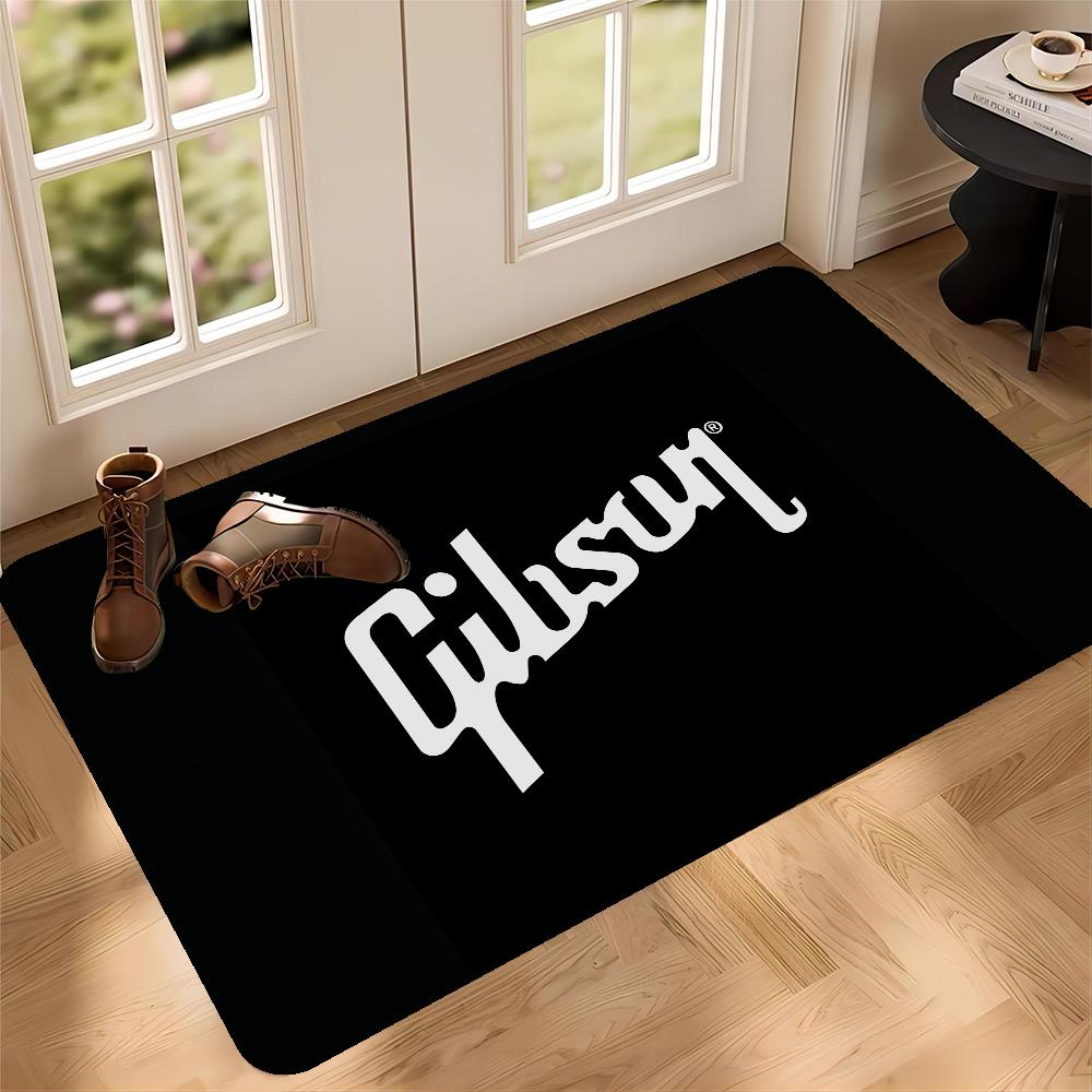 G-Gibson Music Door Mat Non-Slip Laundry Room Mat Laundry Decor Balcony Child Living Room Welcome Doormat