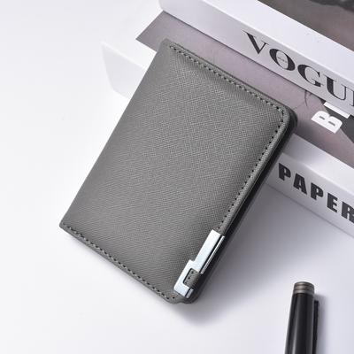 The Short Wallet with Iron Edge Cross Pattern for Men and The Multi-card Wallet for Men Exude A Sense of Sophistication