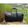 Full Grain Leather Duffle Bag Men's Travel Weekender Holdall