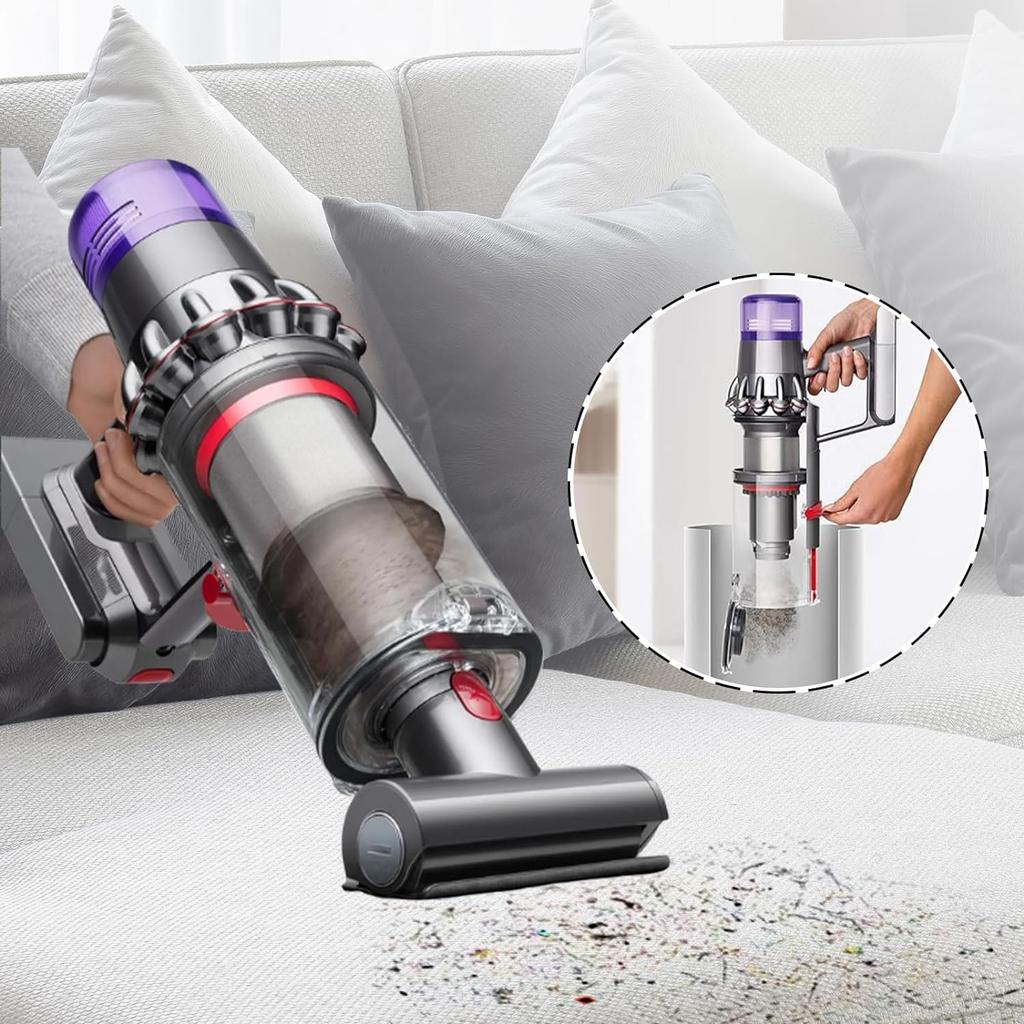 For Dyson V11 V15 SV14 SV15 SV22 Vacuum Cleaner Large Size Dust Bin with HEPA Filter,Dust Bucket Replacement Part