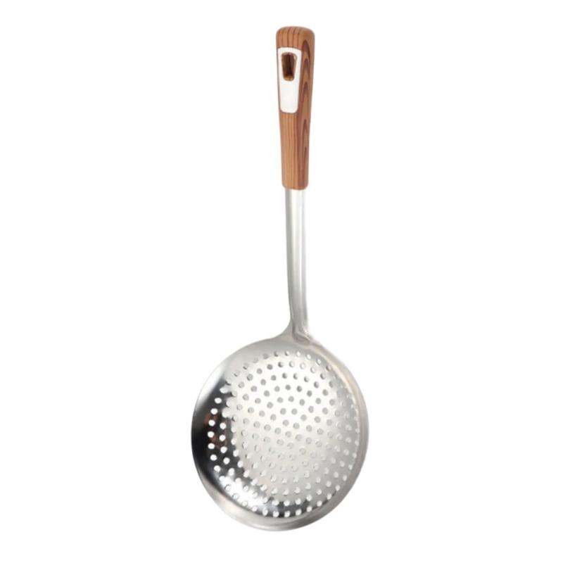 Thickened Stainless Steel Large Colander Filter Spoon Household Noodles Strainer Skimmers Oil Separators Kitchen Gadgets