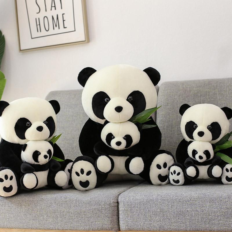 Adorable Giant Panda Plush Toy Snuggly Soft Stuffed Animal Zoo Gift Customizable