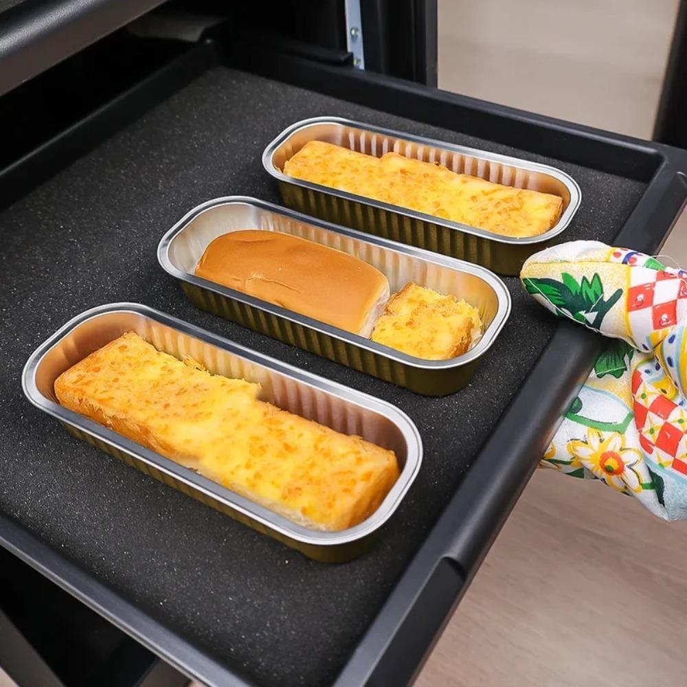 10pcs Hardened Aluminum Foil Plate Disposable Tinfoil Baking  Pans  Oven