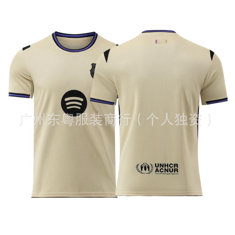 New Real Madrid Mbappe Liv Barcelona Man into Miami Jersey Adult Football Suit Club Short Sleeve Shirt