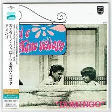 

CD GAL COSTA CAETANO VELLOSO Domingo Paper Sleeve UICY9147 UNIVERSAL MUSIC 2001 Japan ObiLatin Used