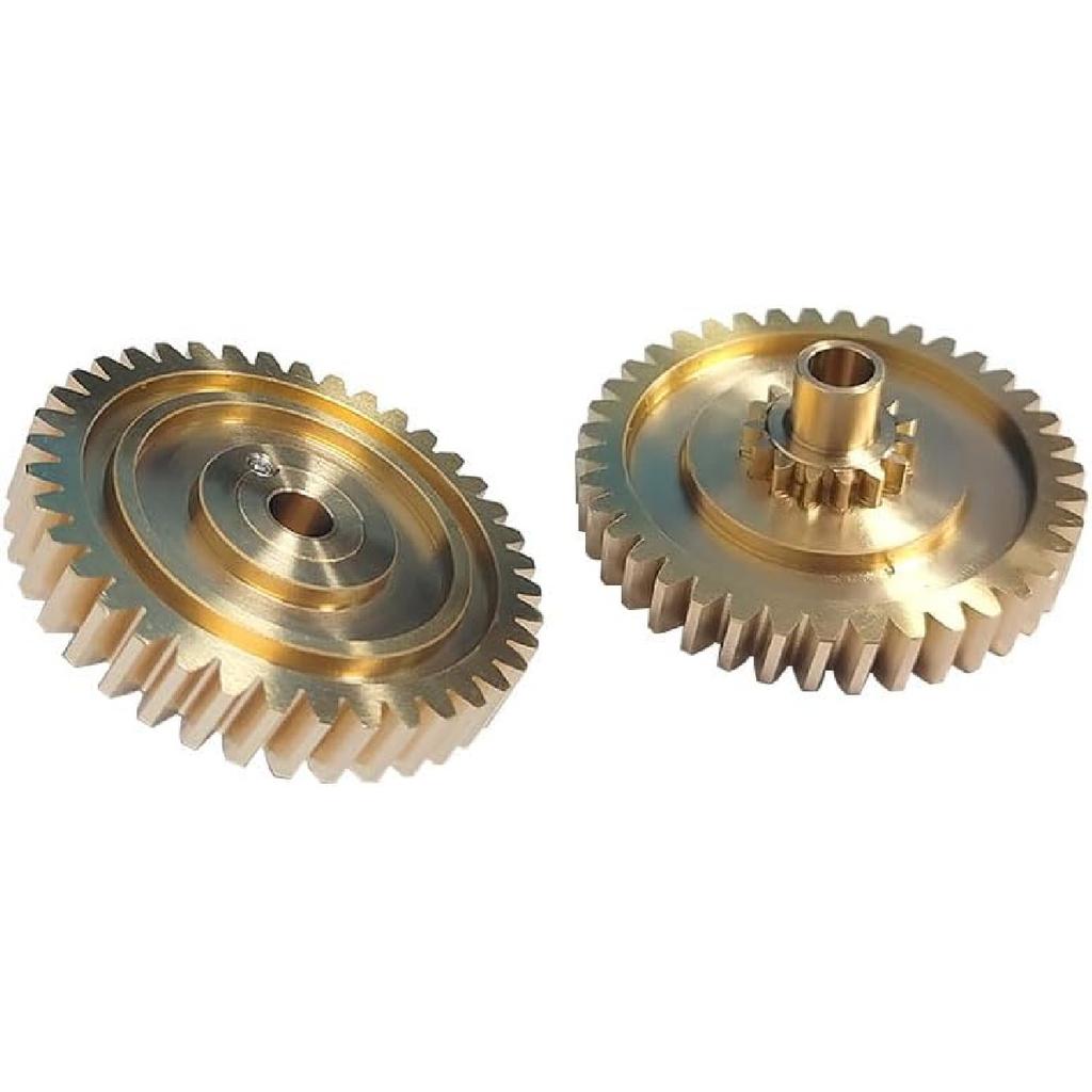 Brass Convertible Top Transmission Gears Left & Right Side For Porsche Boxster 1997-2012, Replace# 98756118000, 987561179