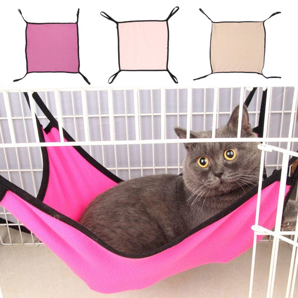 Hanging Pet Hammock Comfortable Kitten Nest Portable Hammock Bed  Squirrel
