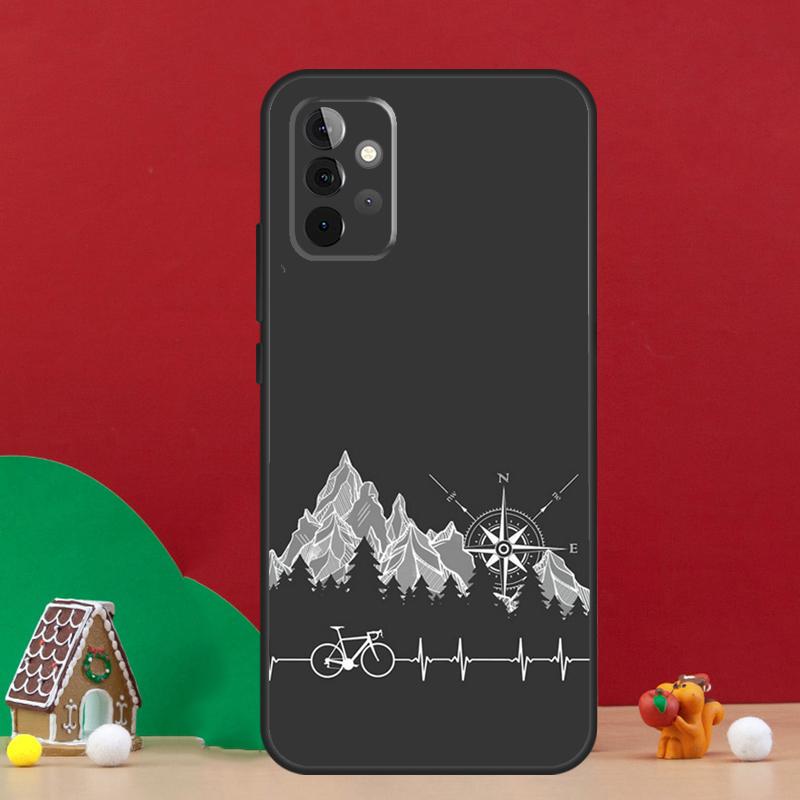 Mountain Bikes Cycling Case For Samsung Galaxy A36 A56 A06 A13 A53 A32 A12 A22 A52 A35 A17 A16 A55 A15 A54 A34 A14