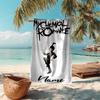 Personalized customized proof beach towel with My Chemical Romance pattern - soft, absorbent,quick-drying,perfect swimming,camping&bathing