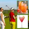 Honeydak Golf Party Decor 12 Pcs Metal Golf Ball Cocktail Picks 4.7 Inch Reble Cocktail Stirrer Metal Picks for Drink Appetizers Sandwich Fruit