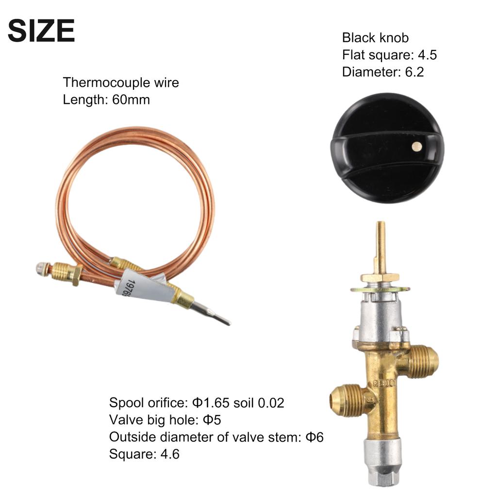 Comprehensive Gas Management System For LPG Firepits Featuring Reliable Valves And Necessary Installation Tools
