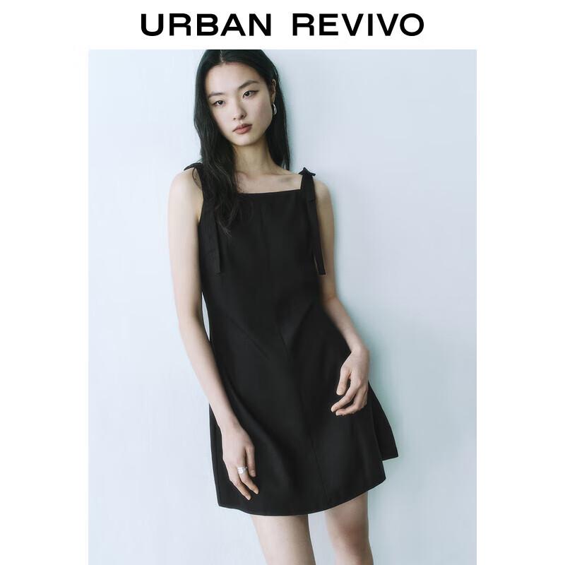 

UR 2025 Women s Square Neck A-Line Mini Dress S
