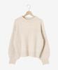 Le Coeur Blanc Bottleneck Lamellibe Knit 3038020706 Size 38 L/Gray