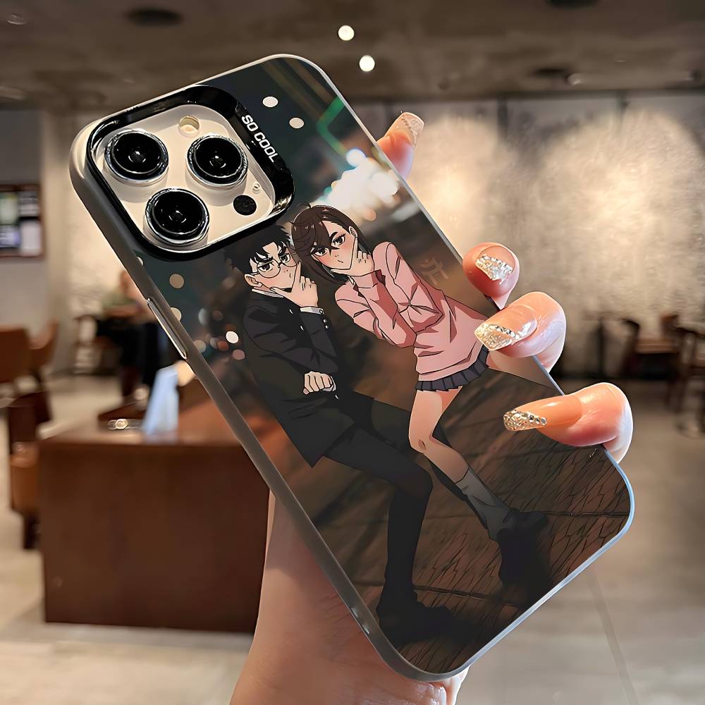 

D-DandadanS Phone Case For IPhone 17 16 15 14 13 12 11 Pro Max Plus X XR XS Max Shockproof Bumper Cover iphone15
