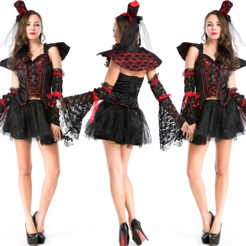 

Хэллоуинская форма, ролевые игры, игровые костюмы королевы соблазнения, сценические костюмы, костюмы для выступлений Average code