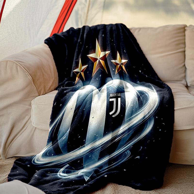 Juventus Football Club Blanket, Valentine's Day, Halloween, Thanksgiving Gift Blankets, Home Blanket for Bed and Couch Use
