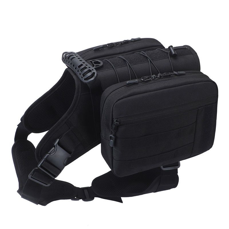 Dog Backpack Harness,outdoor Walking Strorage Bag for Puppy Daily Trips