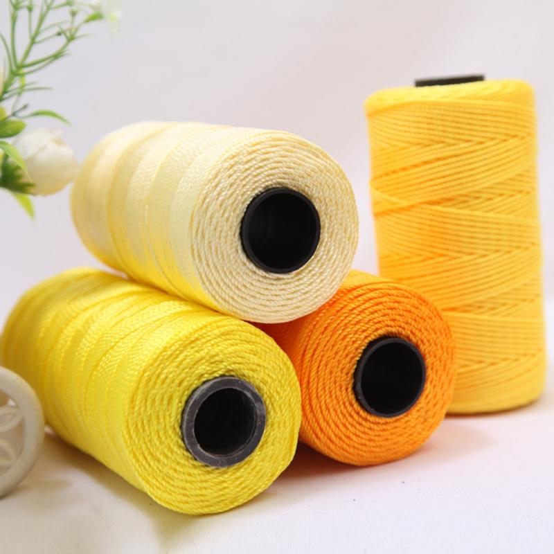 Sewing Twine Twisted Thread String DIY Craft Home Textile Decoration Macrames Cord Rope Ribbon 1.5mm Thick Hand Sewing
