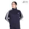 Adidas KTX40 Legend Ink Double Knit Track Top with Size L Women's (JG3797) Loose-Fit 3-Stripes,