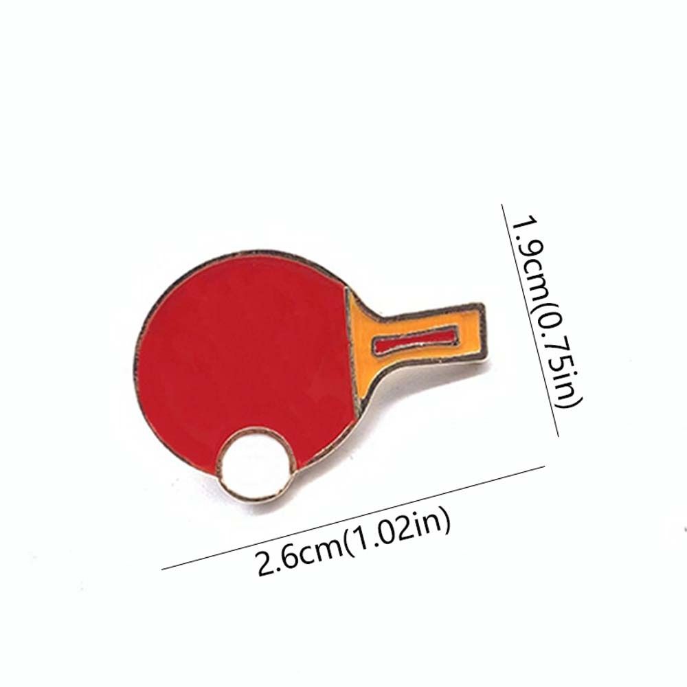 Basketball Sports Ball Enamel Pin Volleyball Metal Badge Fashion Dripping Oil Brooch  Decoration