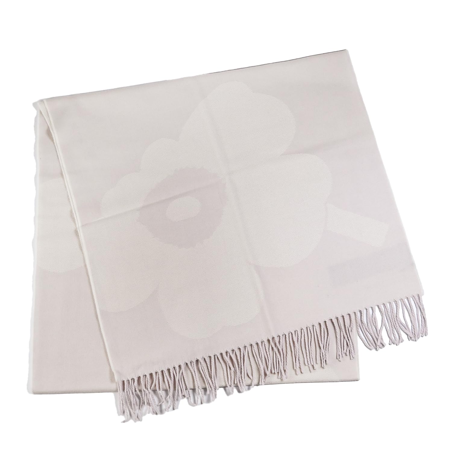 

Большой шарф-палантин-глушитель Kirkas Juhla Unikko Cream White 091171 101 [Marimekko] Женский [Товар] кремовый